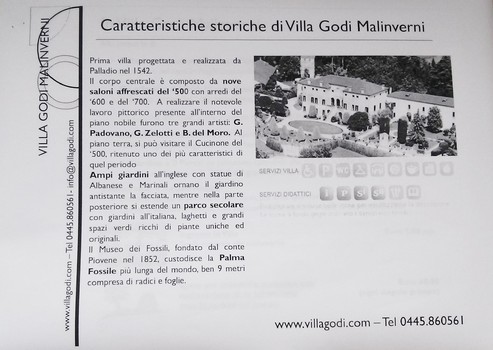 Presentazione della Nuova Iniziativa di School Educational di Villa Godi Malinverni - introduzione