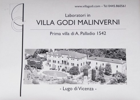 Presentazione della Nuova Iniziativa di School Educational di Villa Godi Malinverni - copertina
