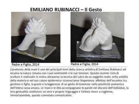 Il Salotto degli artisti - 2015 - emiliano rubinacci il gesto