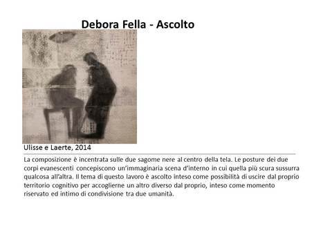 Il Salotto degli artisti - 2015 - debora fella ascolto