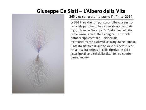 Il Salotto degli artisti - 2015 - giuseppe de siati l'albero della vita