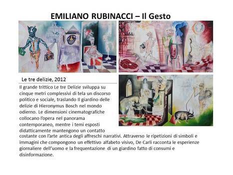Il Salotto degli artisti - 2015 - mauro de carli la storia dell'arte